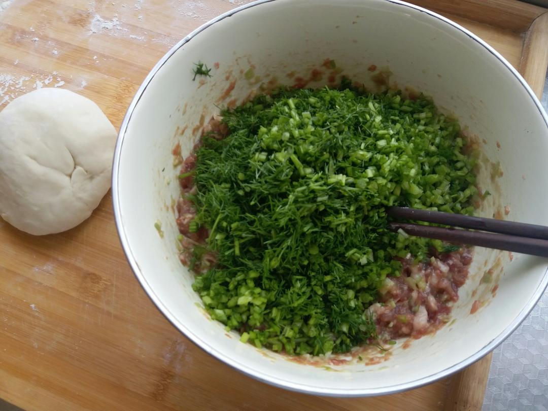 韭菜盒子（慢动作捏褶手法）