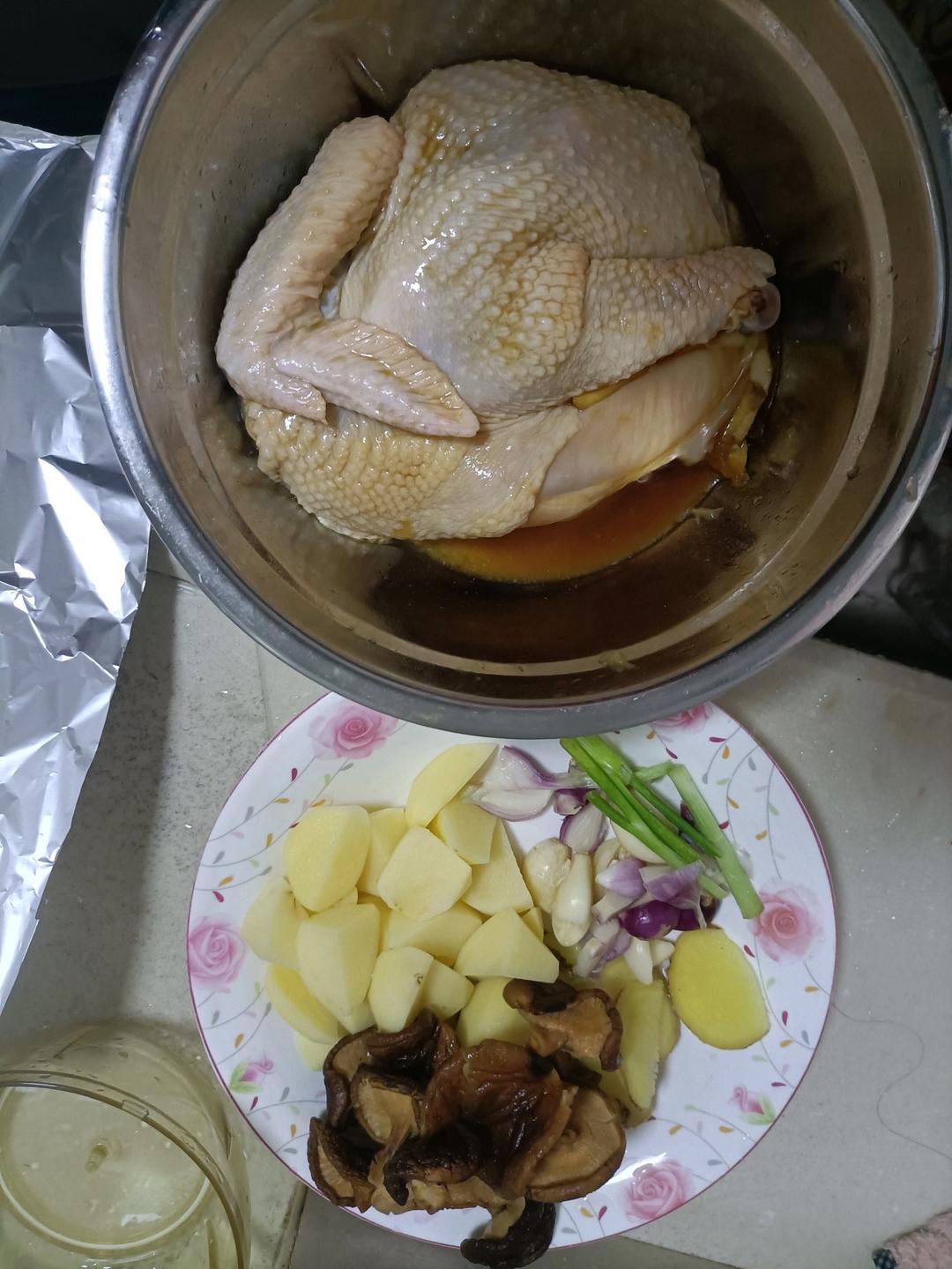 家庭版锡纸窑鸡