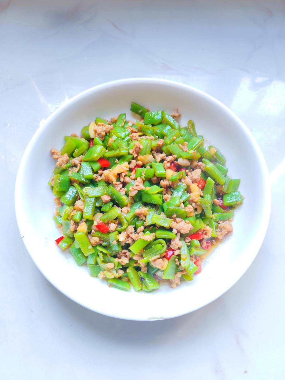 🔥下饭狂魔肉沫豆角/又是三碗米饭