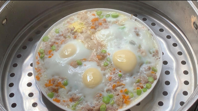 三餐皆宜的肉末蒸蛋