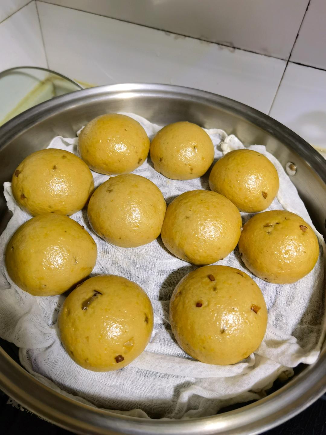 豆渣好去处--红糖豆渣馒头