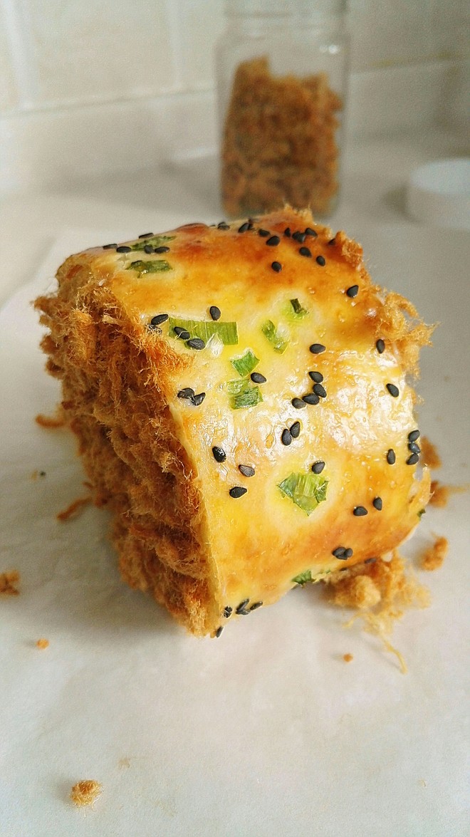 葱香肉松面包卷的做法步骤图 怎么做好吃 涵涵头 下厨房 葱香肉松面包卷的做法步骤图 怎么做好吃 涵涵头 下厨房