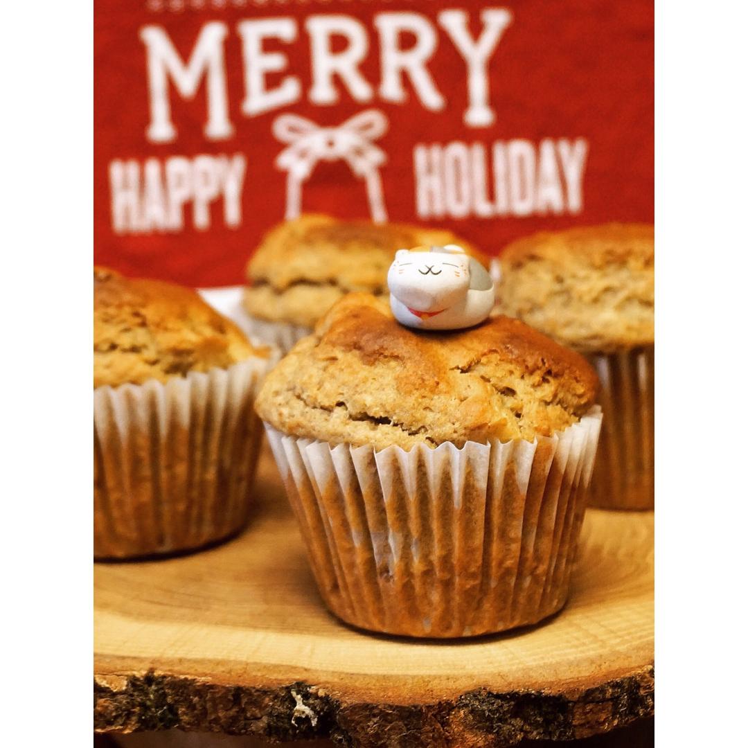 阿狸的三三做的天然酵种苹果麦芬至爱面包