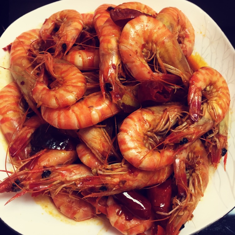 红烧基围虾