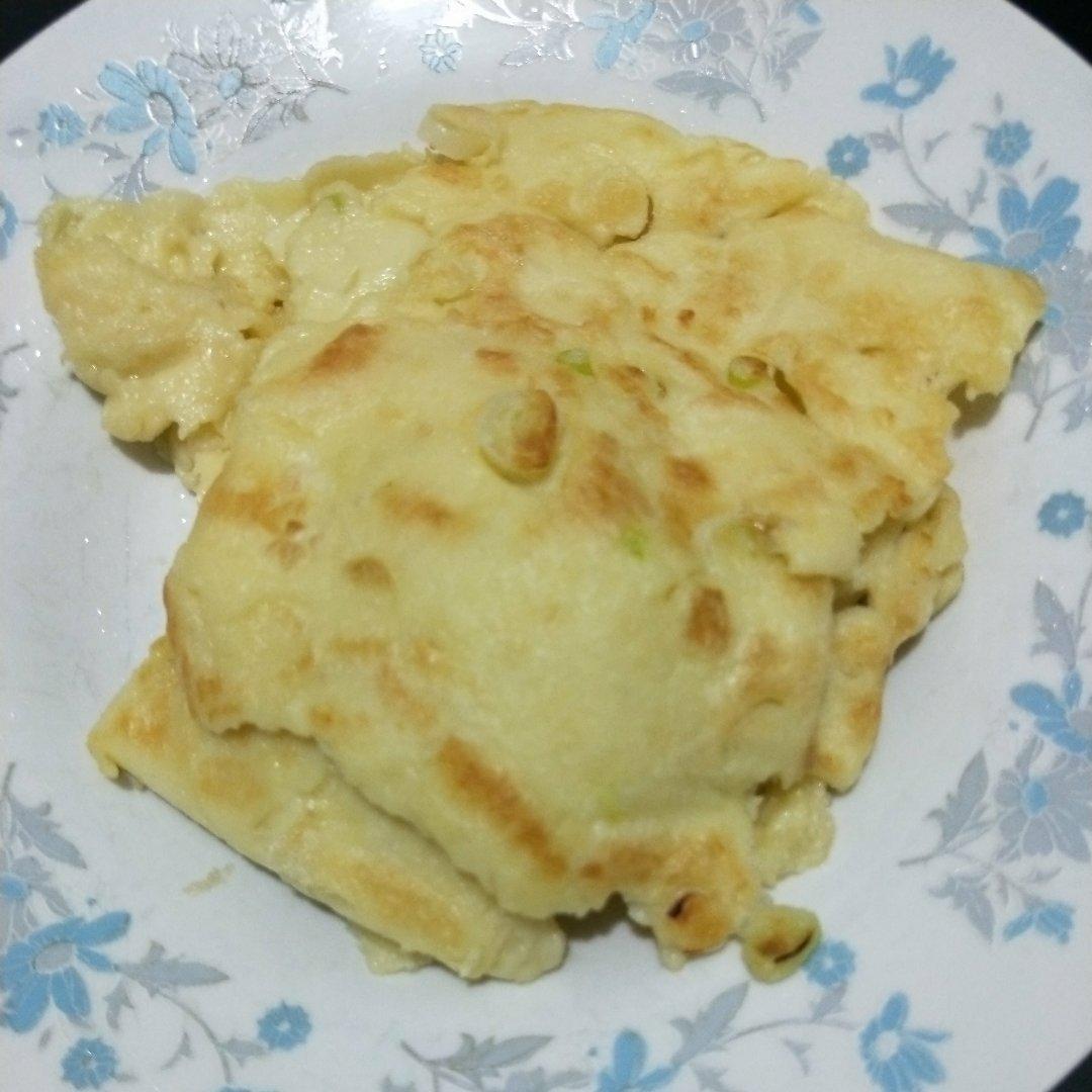 快手鸡蛋饼～～十分钟早餐！