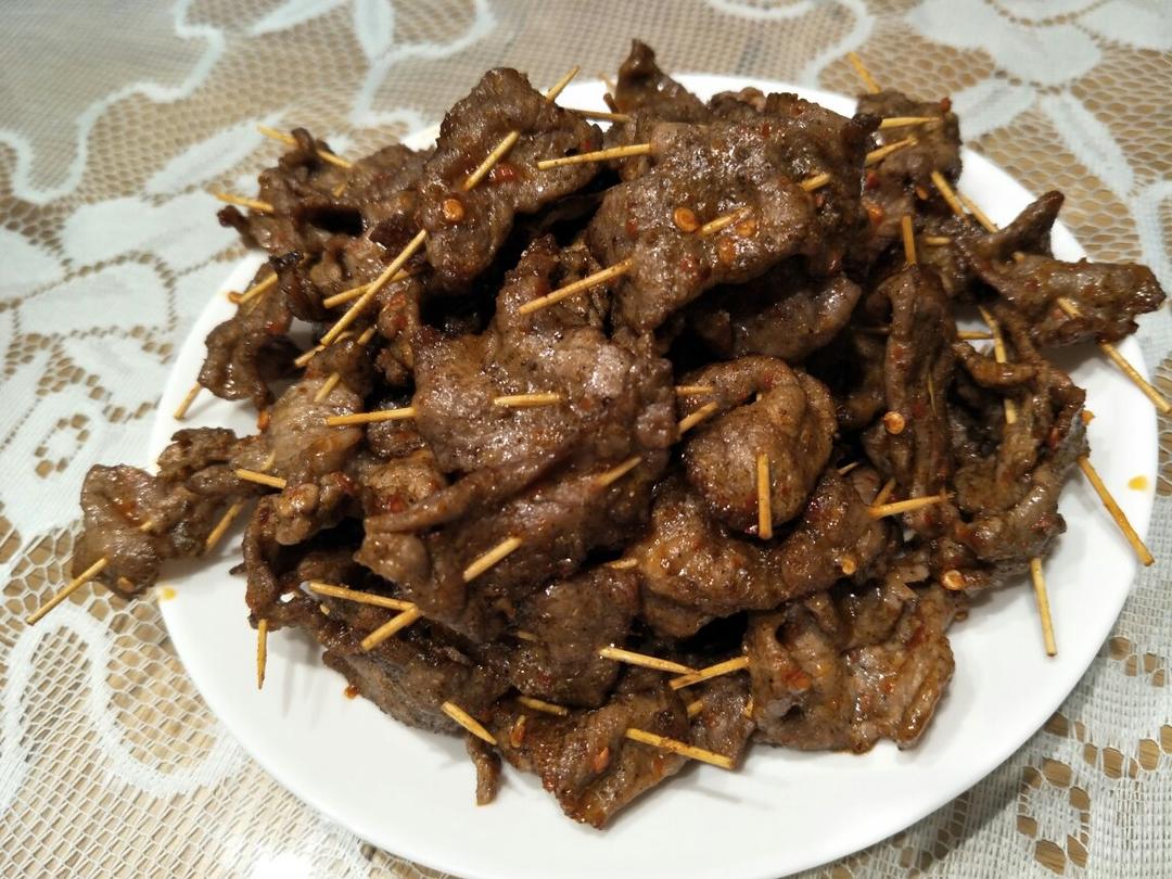 牙签羊肉（烤箱版）
