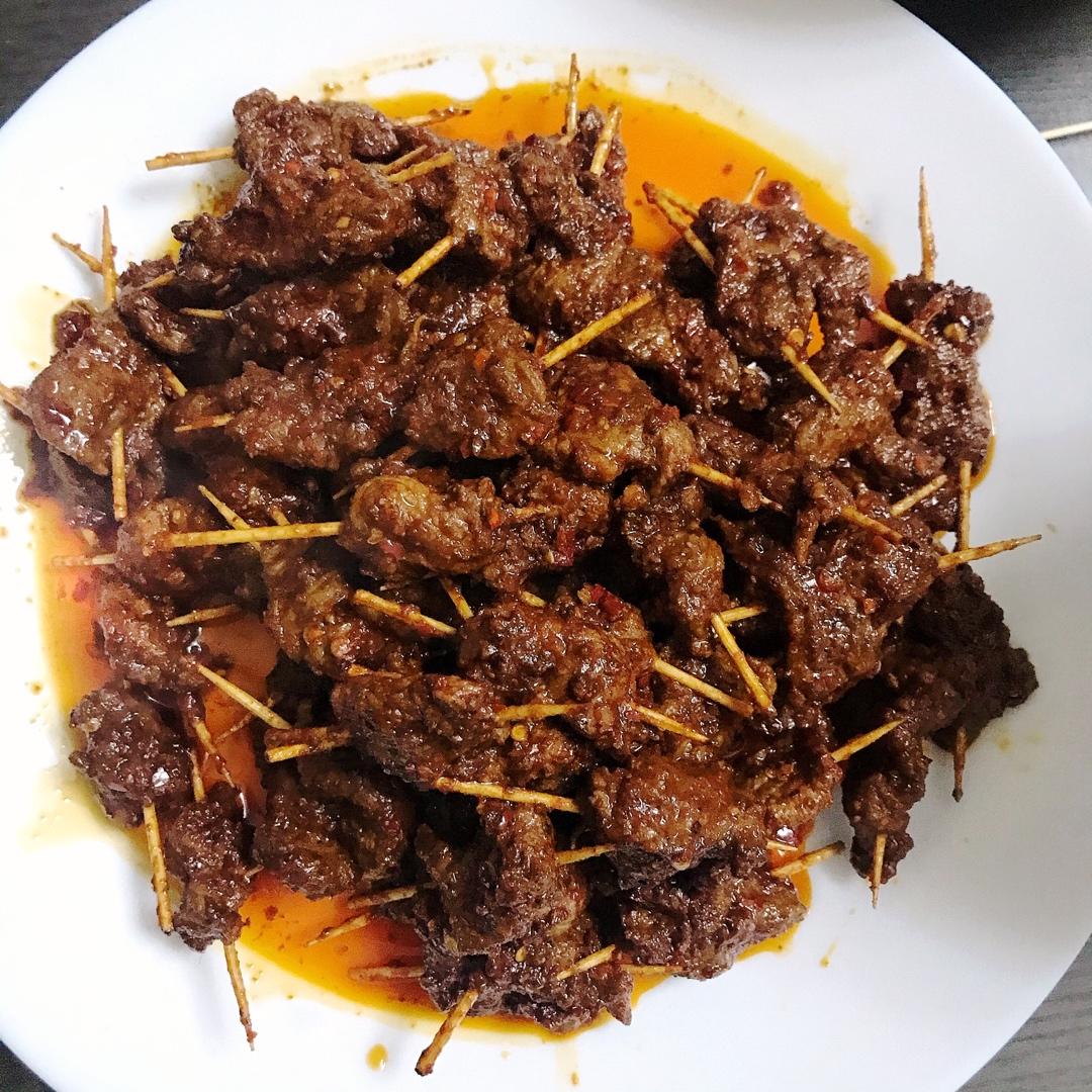 牙签牛肉串-湖南口味