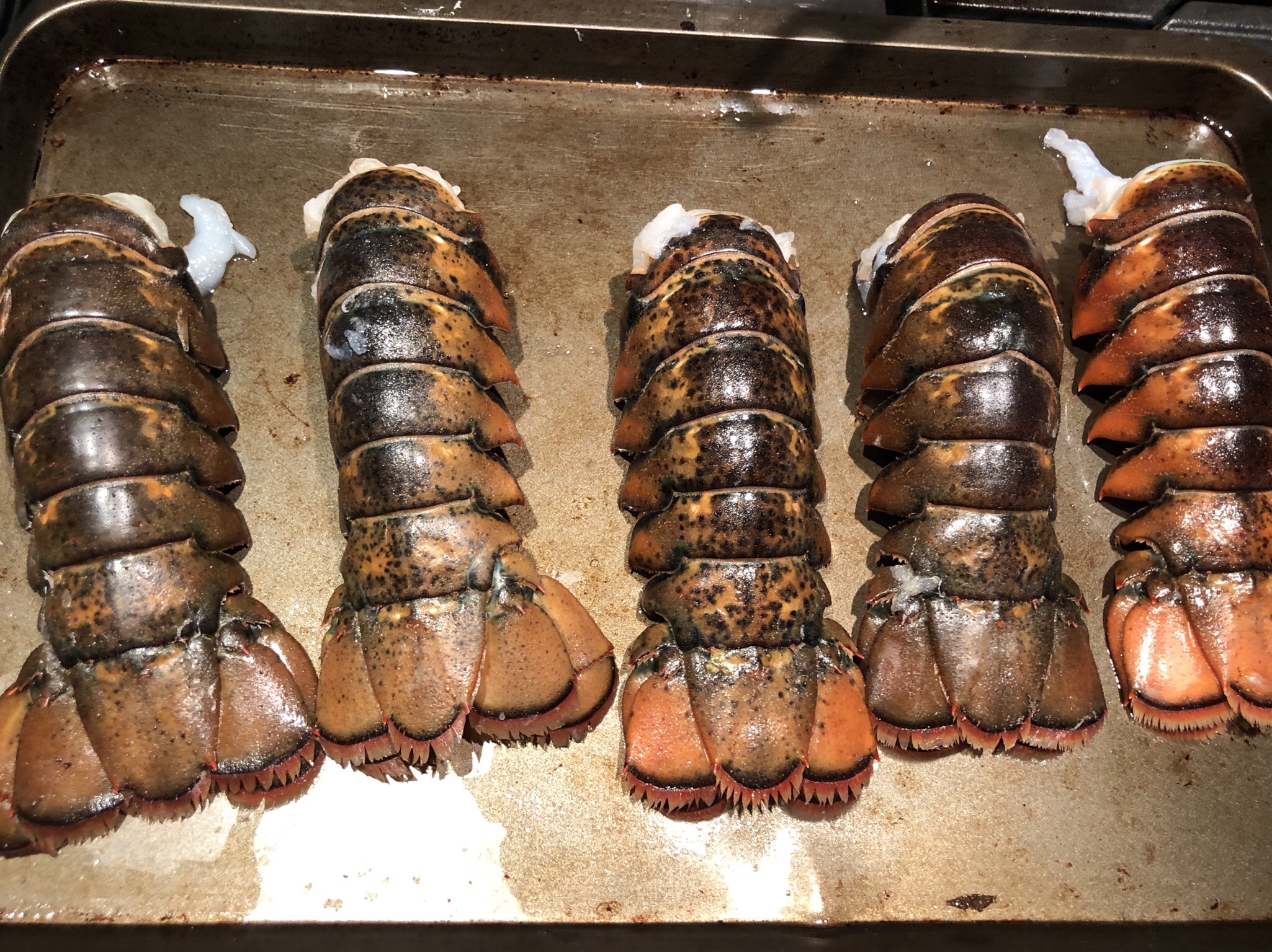 香烤龙虾🦞尾的做法 步骤1