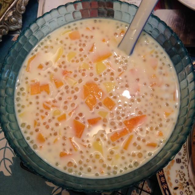 【双芒西米露】的做法