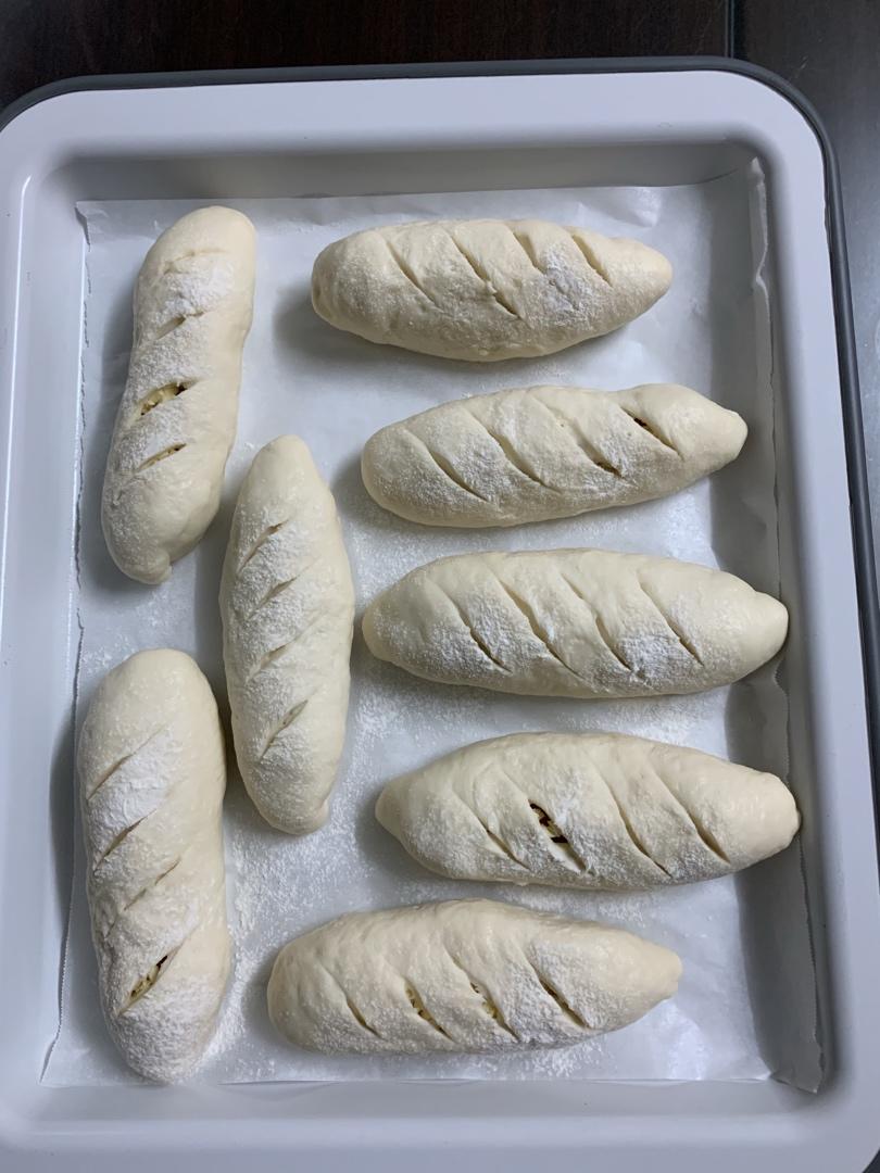 法兰克福香肠面包