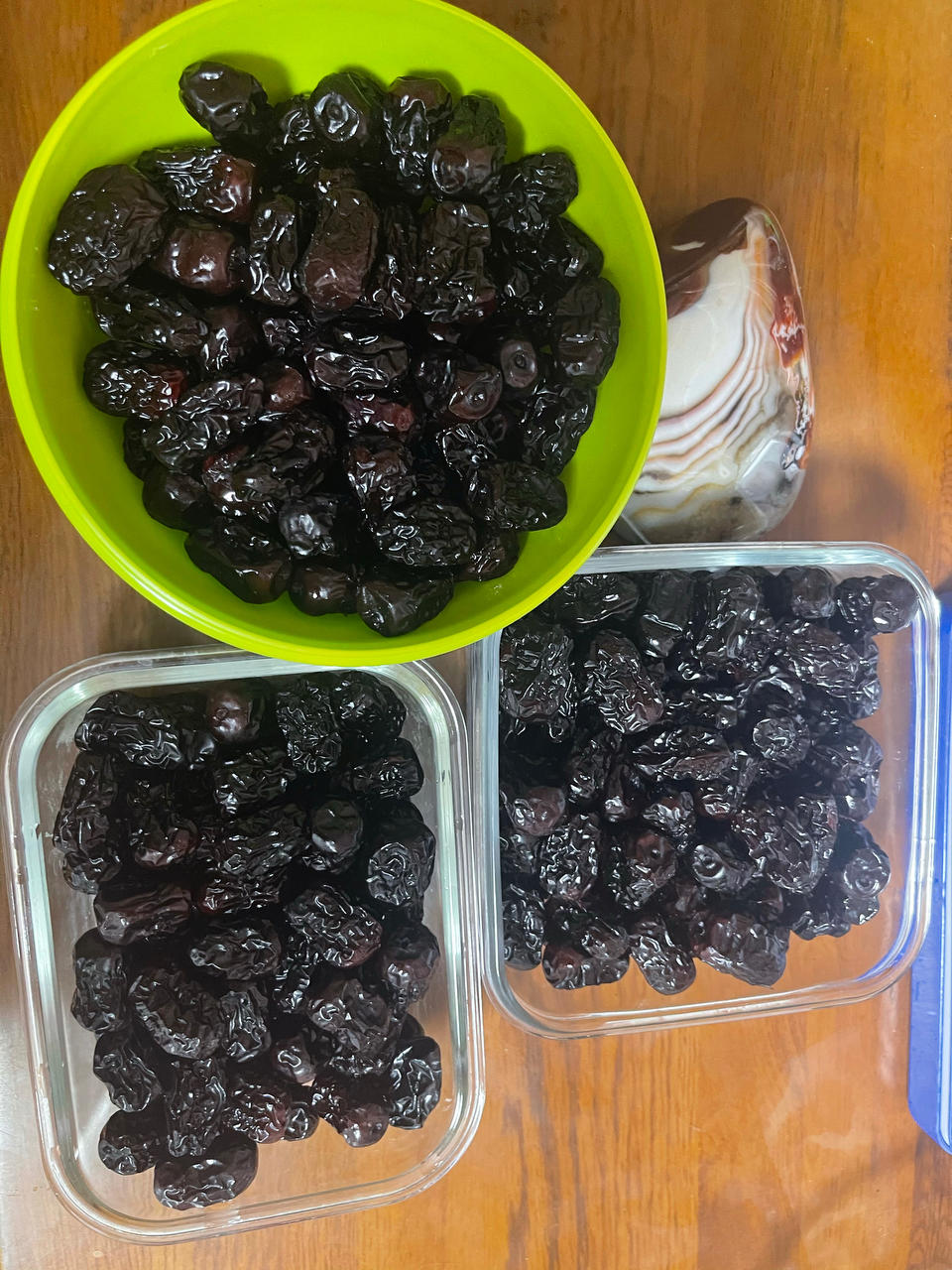 三蒸三晒红枣