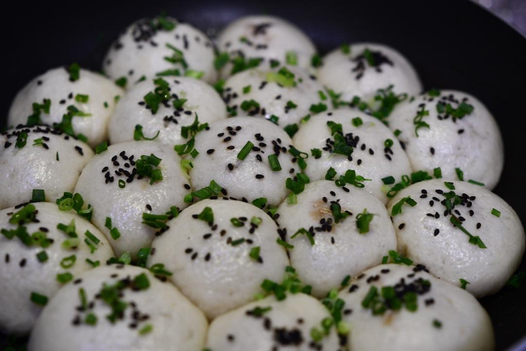 小时候的生煎包