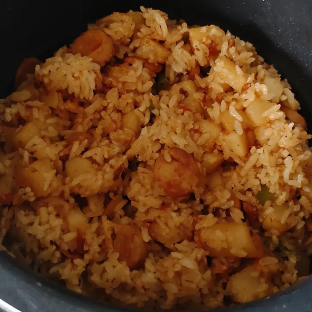土豆焖饭（电饭锅版）