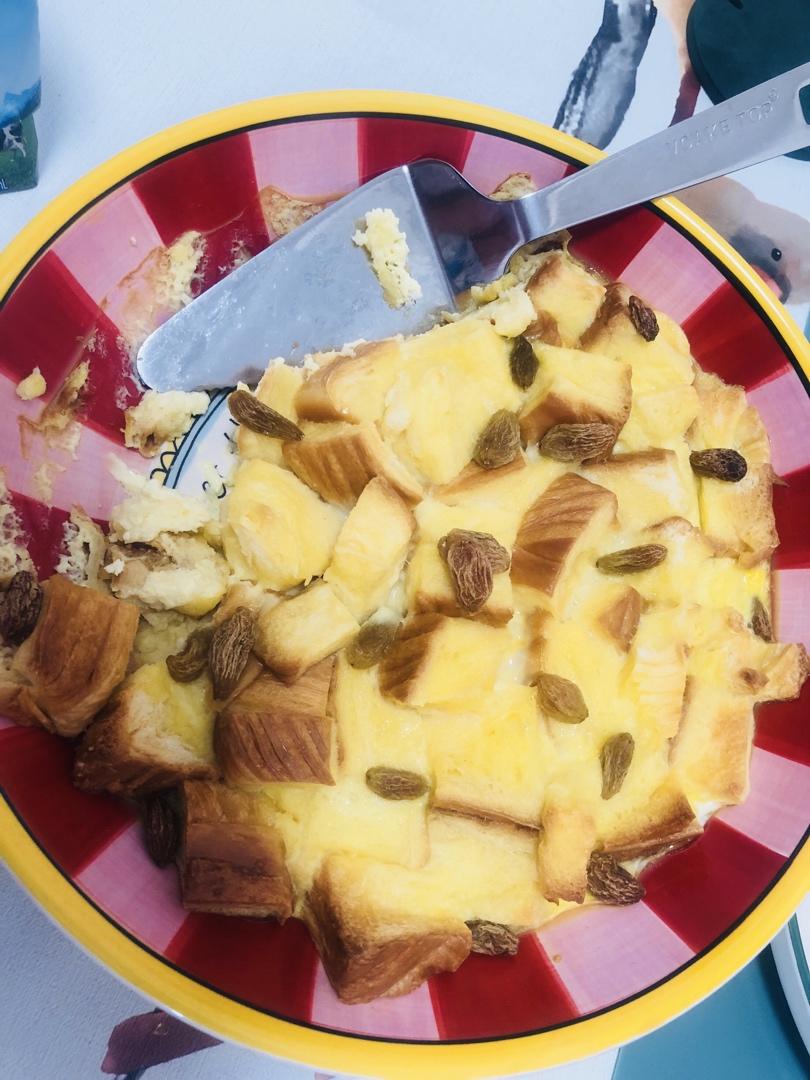 傻瓜操作吐司蛋奶布丁