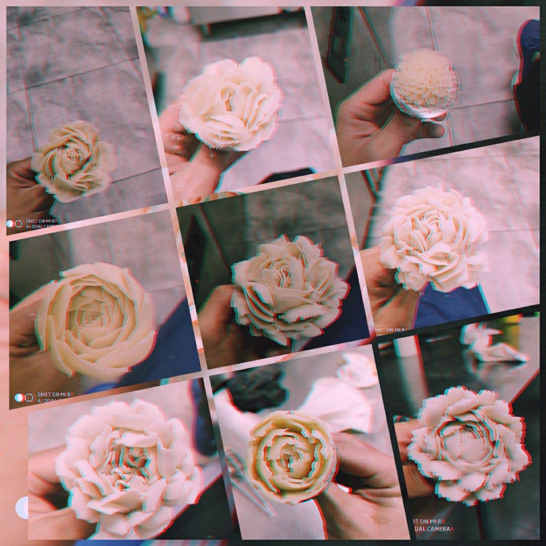 自然系豆沙裱花合集