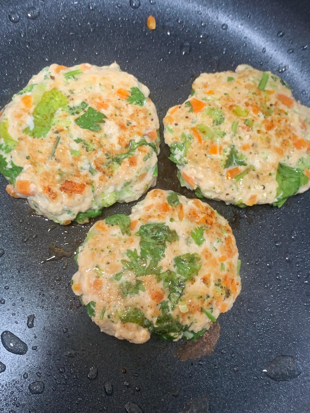减肥餐低脂鸡胸肉饼