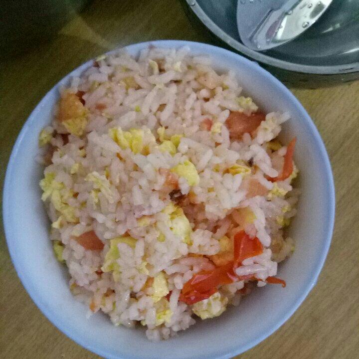 番茄鸡蛋炒饭
