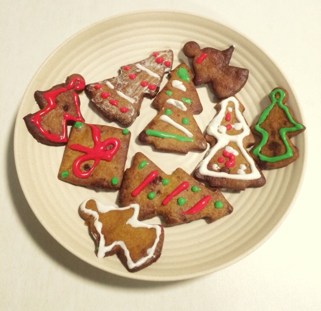 小西爱生活做的【圣诞】法式姜饼人饼干~姜糖饼干