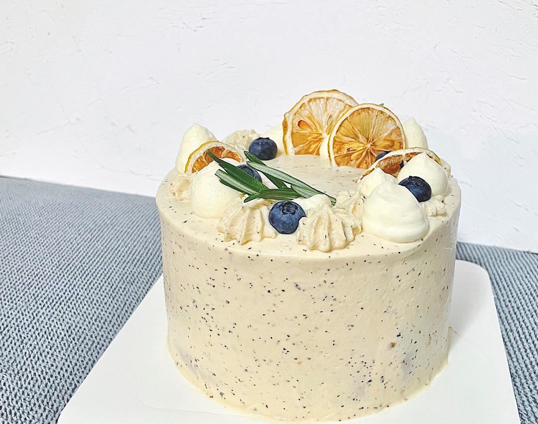 伯爵奶油糯米漩涡蛋糕