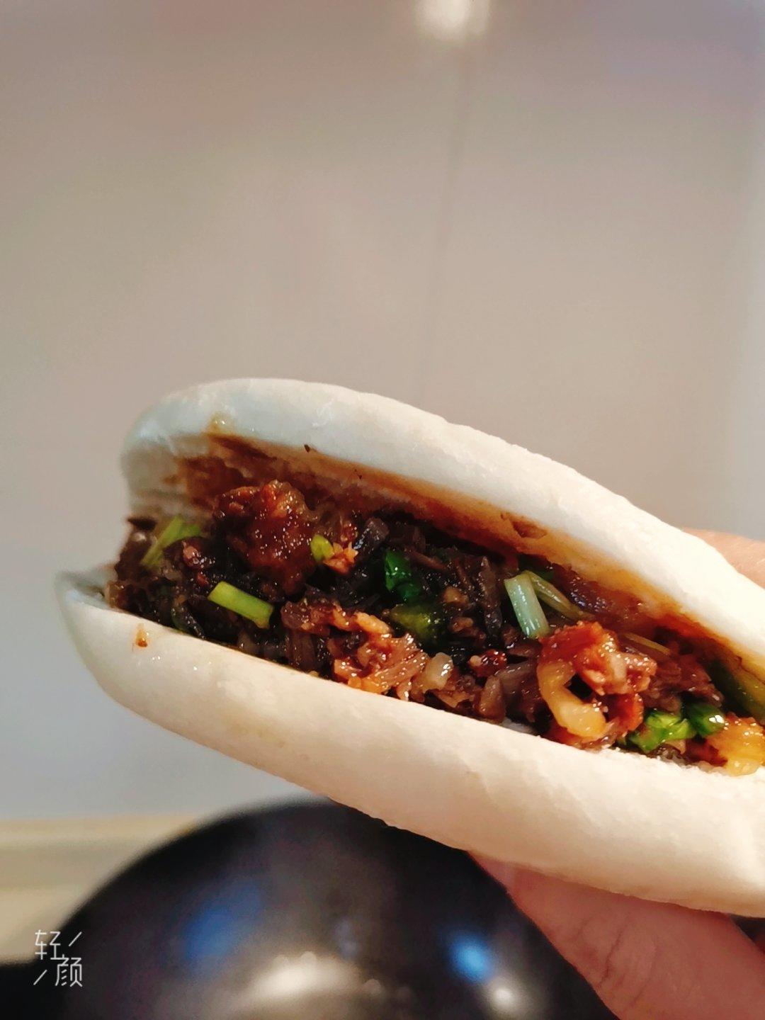 肉夹馍(白吉馍的制作)