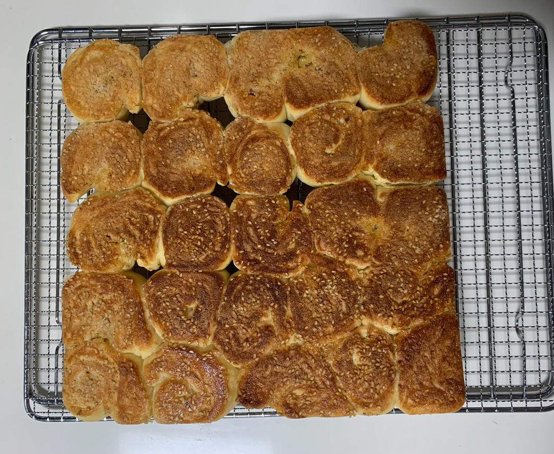 脆底蜂蜜小面包