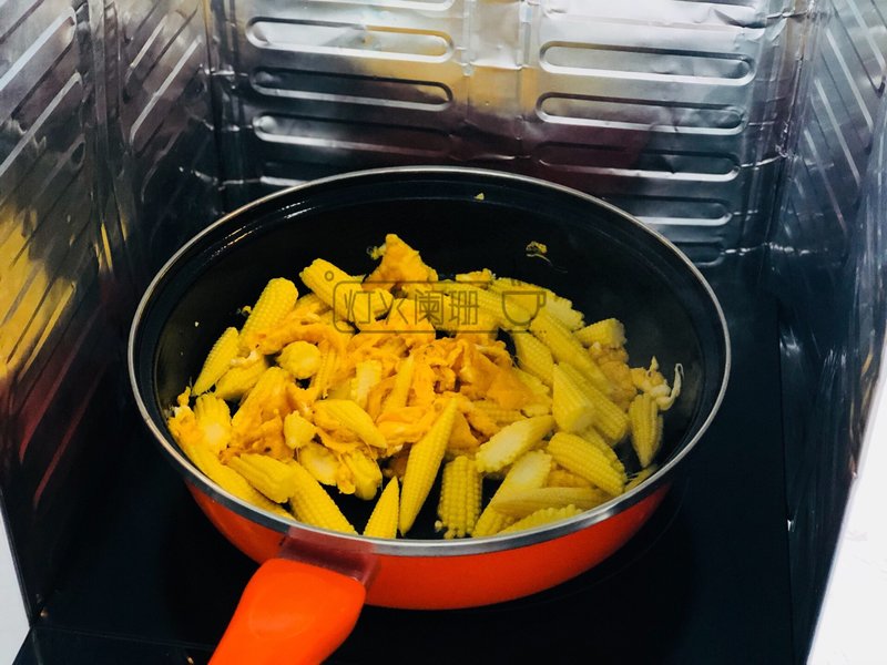 步骤图 玉米笋炒蛋的做法 玉米笋炒蛋的做法步骤 快手菜 下厨房