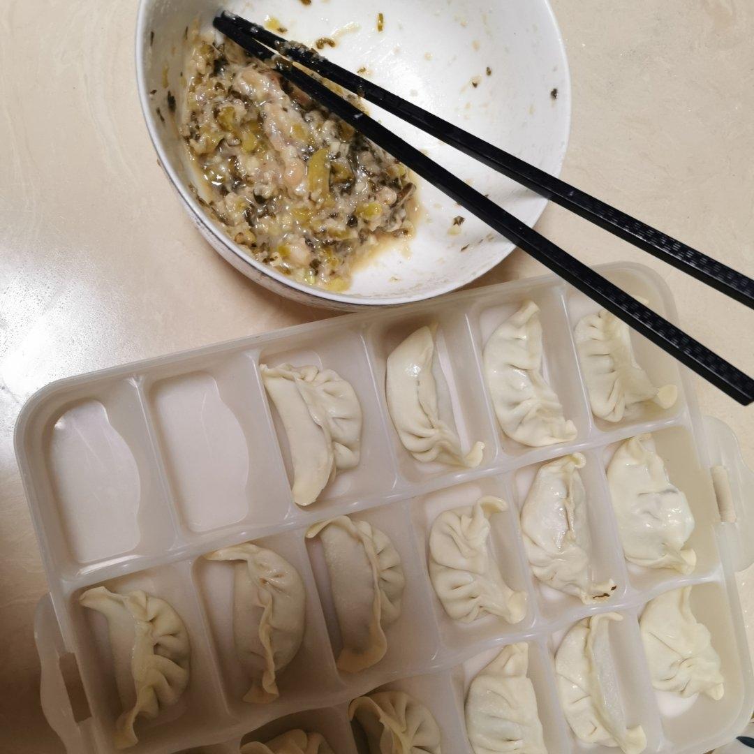 东北酸菜馅饺子-附万能馅方法