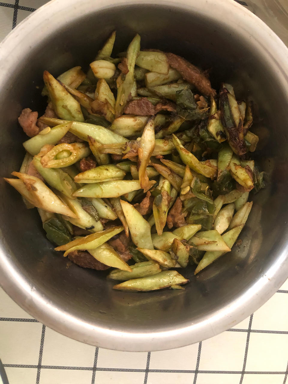 豆角丝炒肉