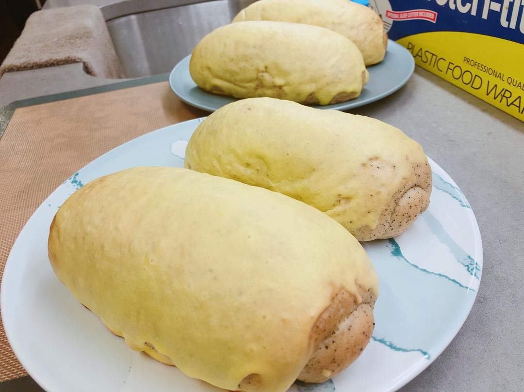 面包界的“蛋包饭”，蛋香啡果