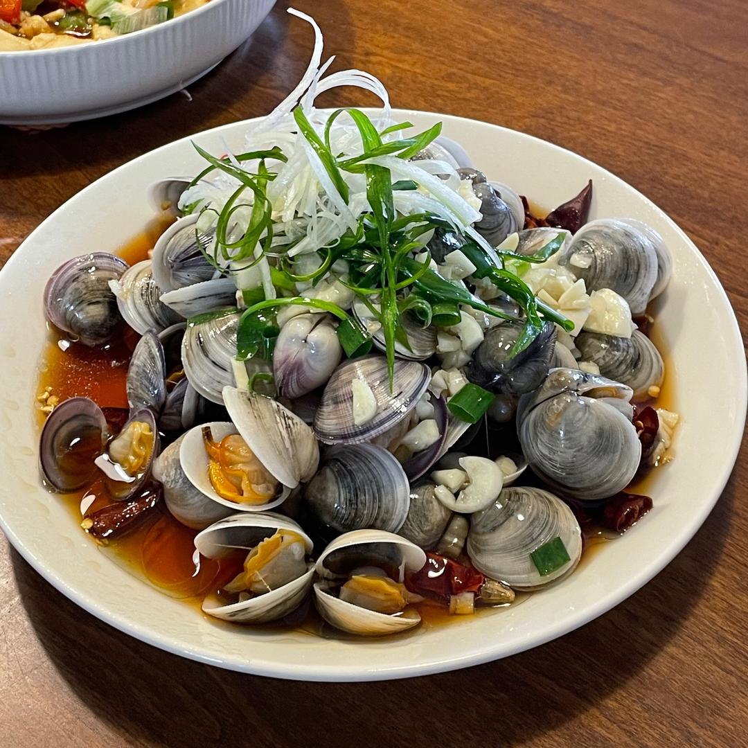 葱油蛤蜊的做法