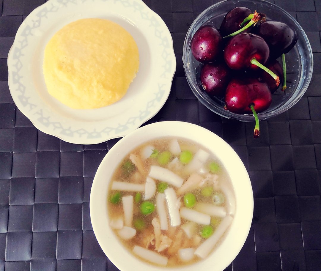 鸡丝白玉翡翠（豌豆）汤-快手汤