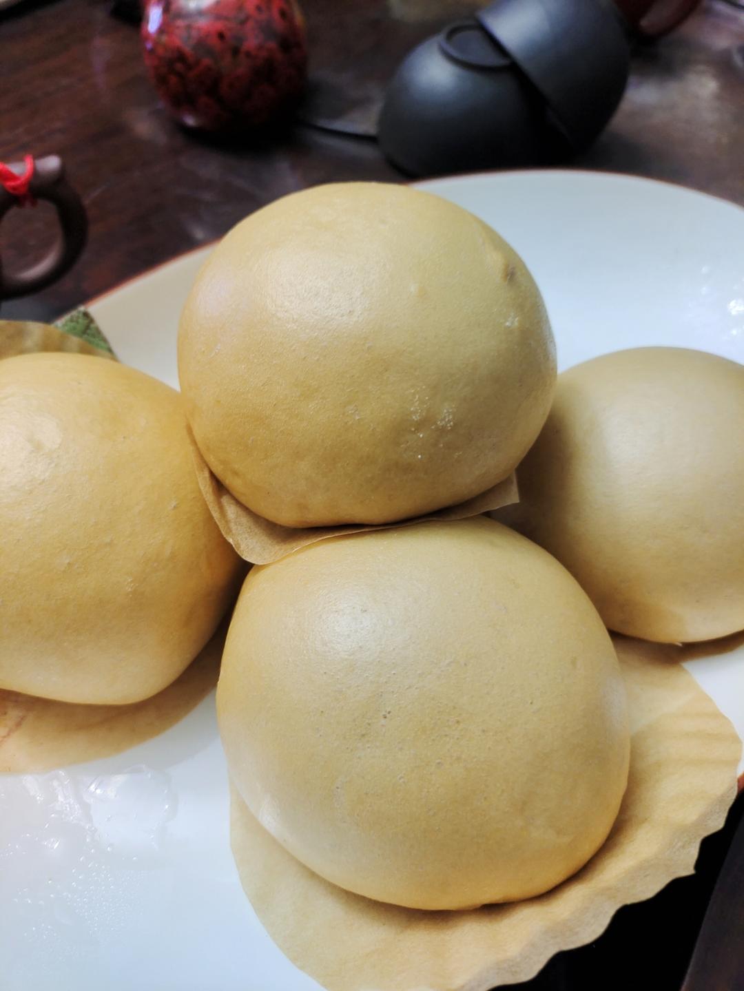 有着面包口感的红糖馒头（一次发酵）