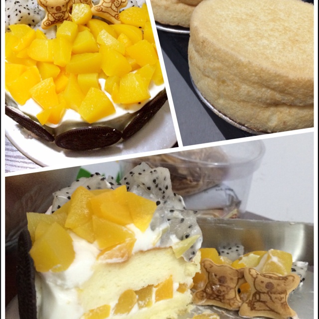 超简单完美戚风蛋糕（6寸2蛋）附打发、翻拌、脱模视频