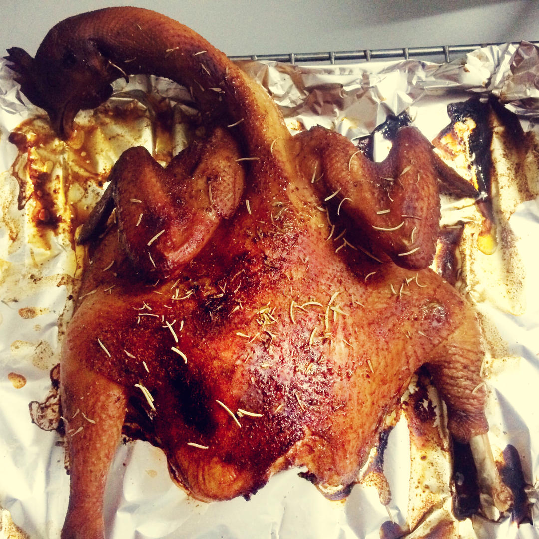 袋袋烤鸡--自制腌料+脆皮秘籍