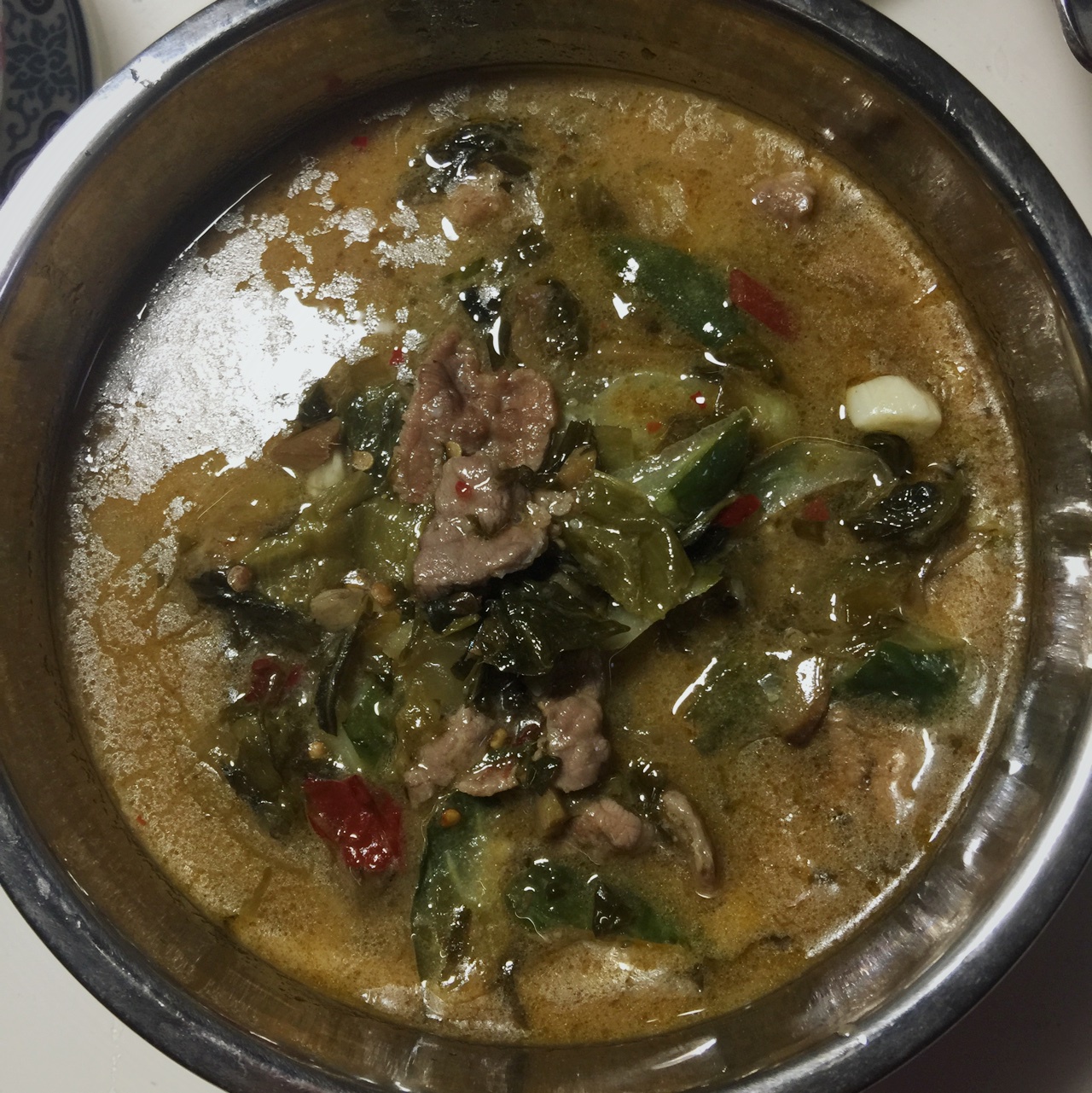 【曼食慢语】酸菜水煮牛肉