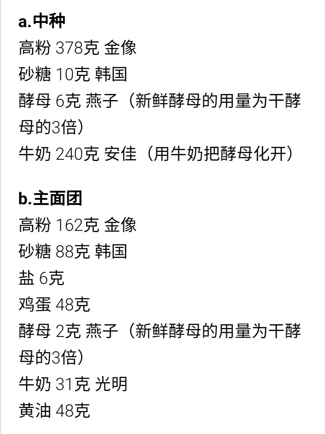 纯奶手撕吐司的做法 步骤1