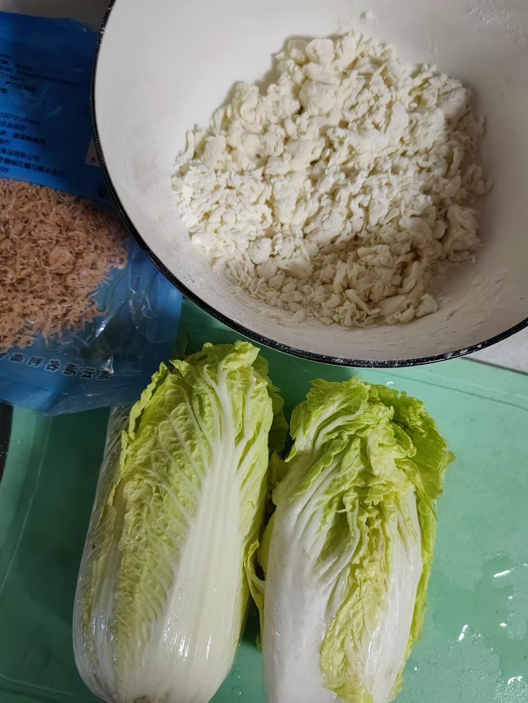 虾皮白菜疙瘩汤 | 简单的冬日家常早餐