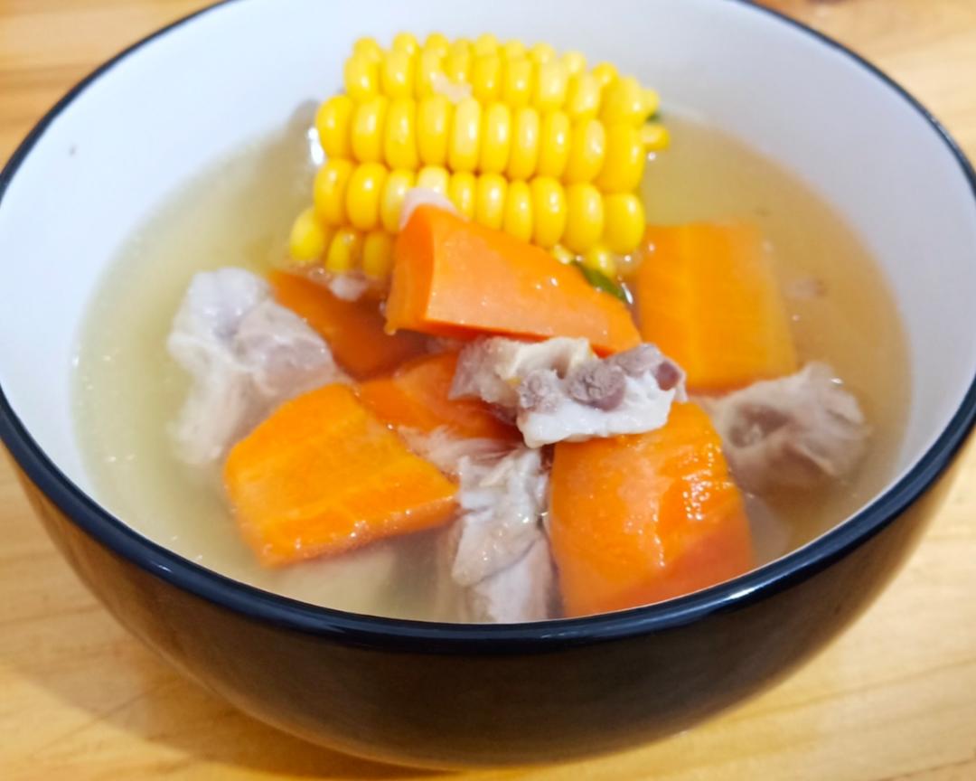 排骨玉米汤的做法