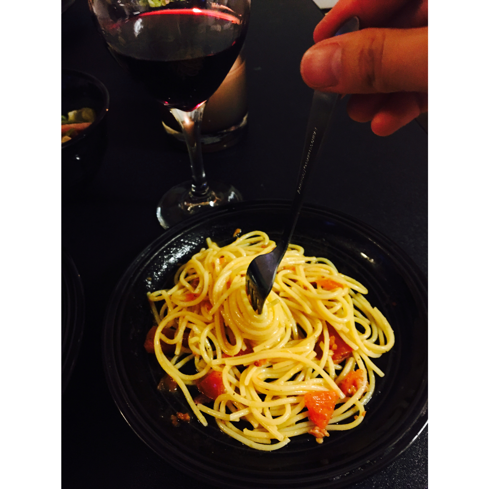 培根番茄意大利面