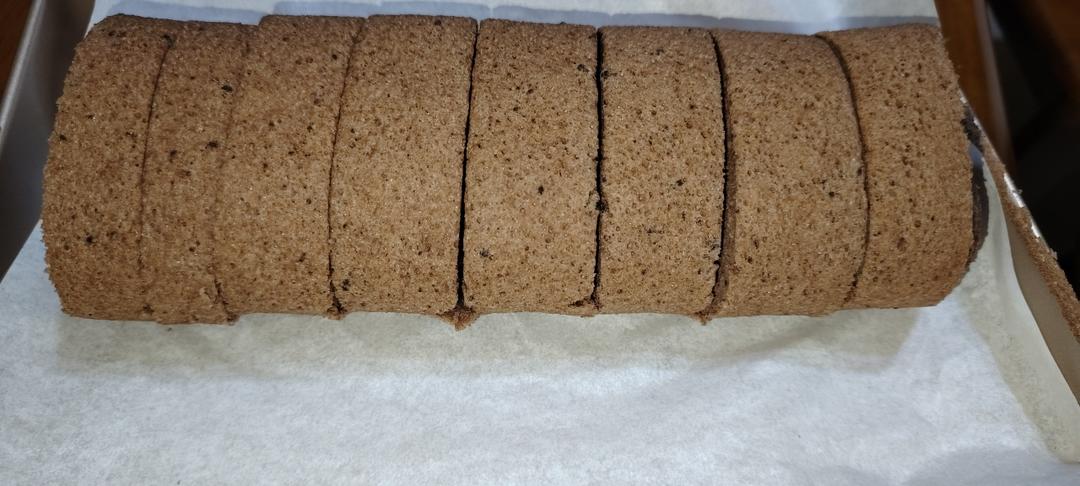 可可蛋糕卷(不消泡超浓郁巧克力口感)