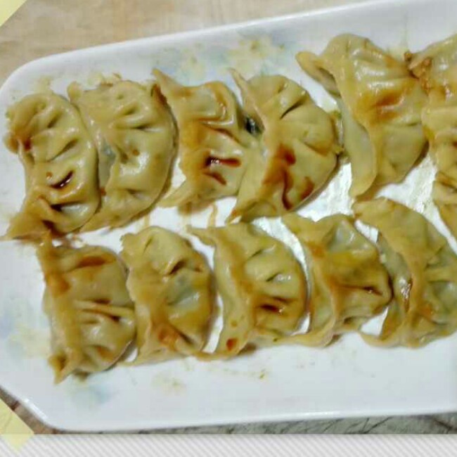 什锦素饺子