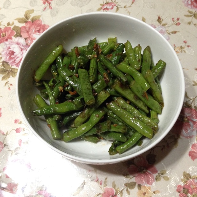 董太的私房菜--素炒四季豆