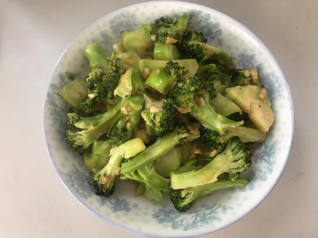 蚝油蒜蓉西兰花