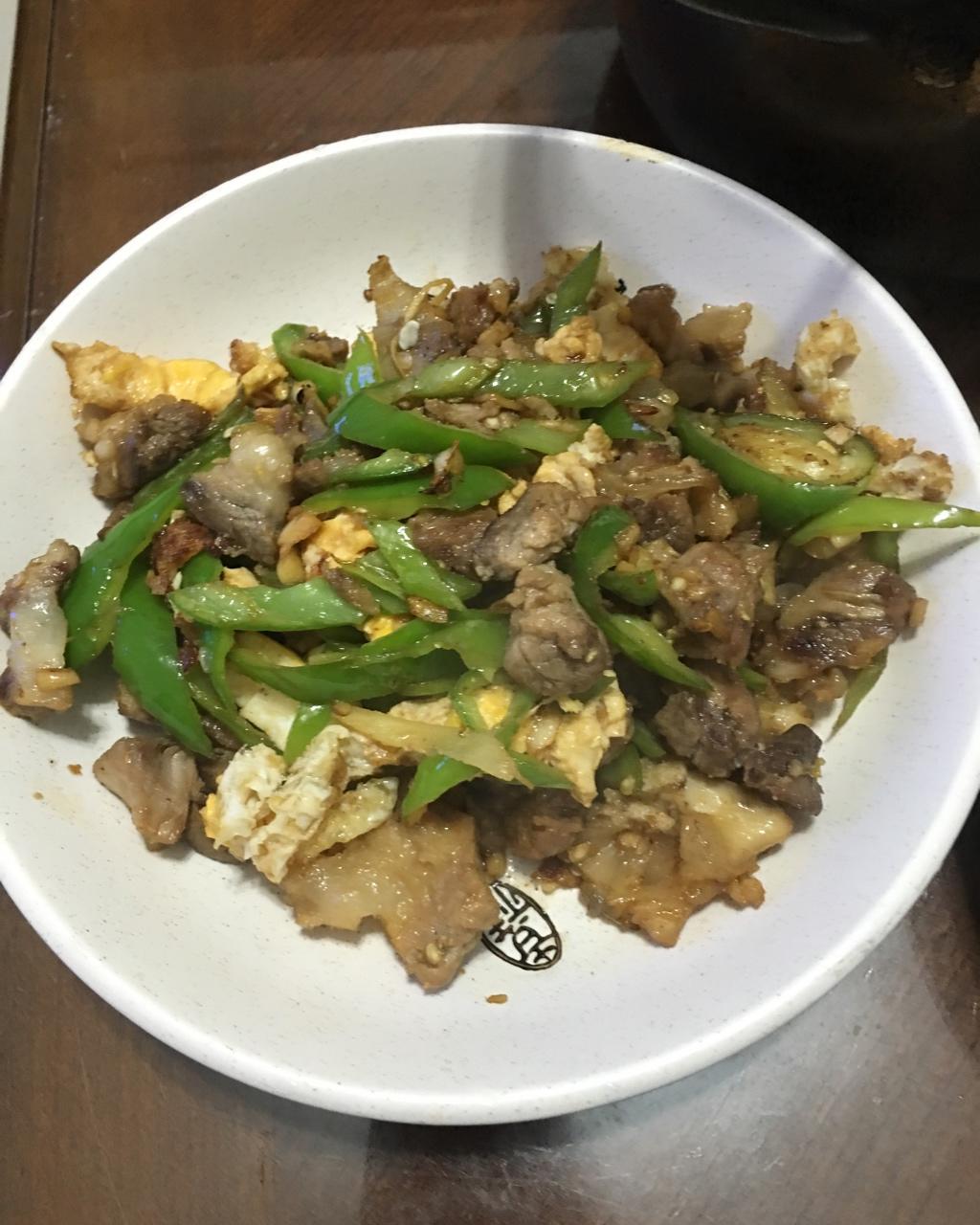 下饭神器——青椒拆骨肉