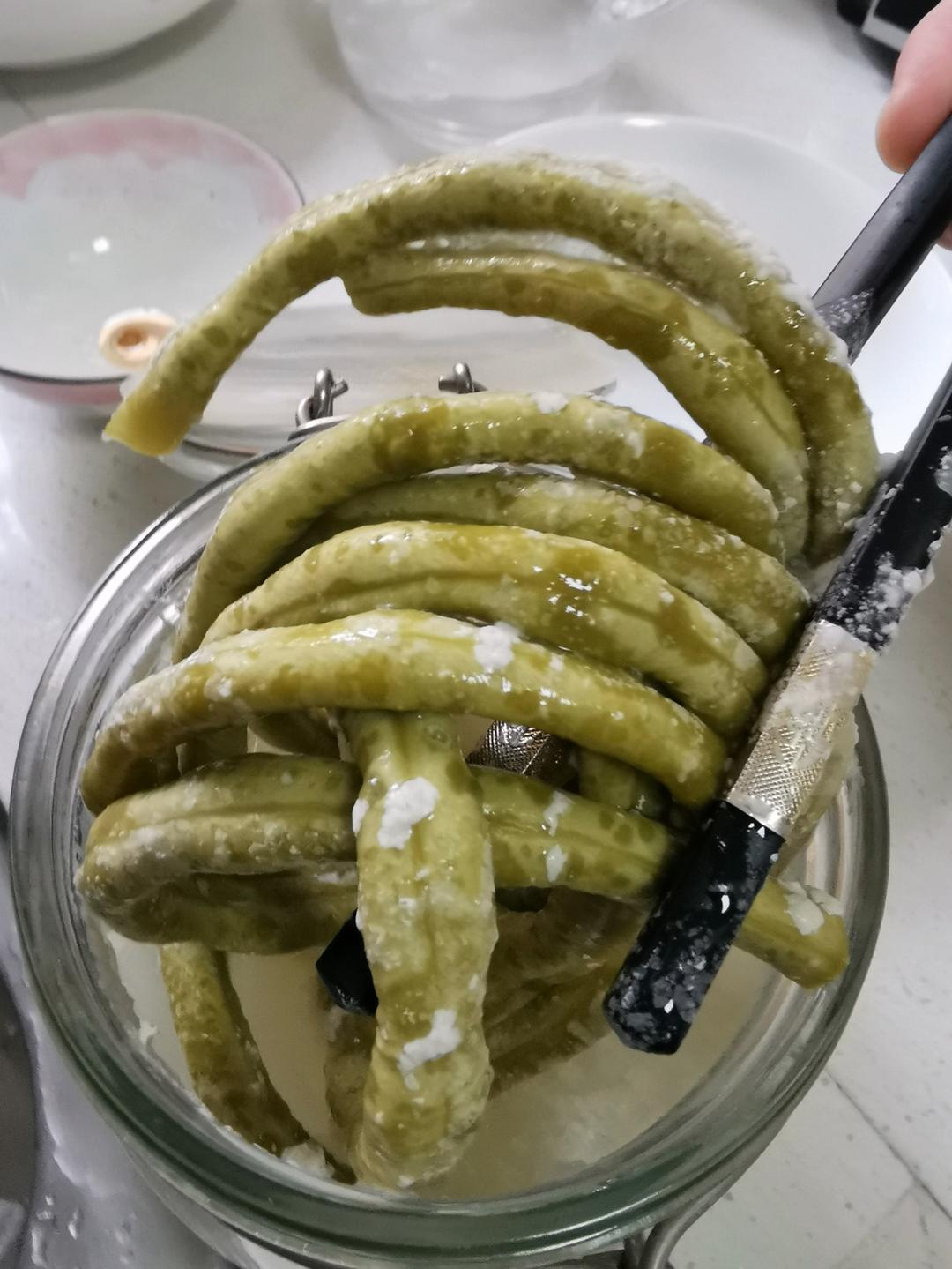 自制酸豆角（史上最简单三天完成）