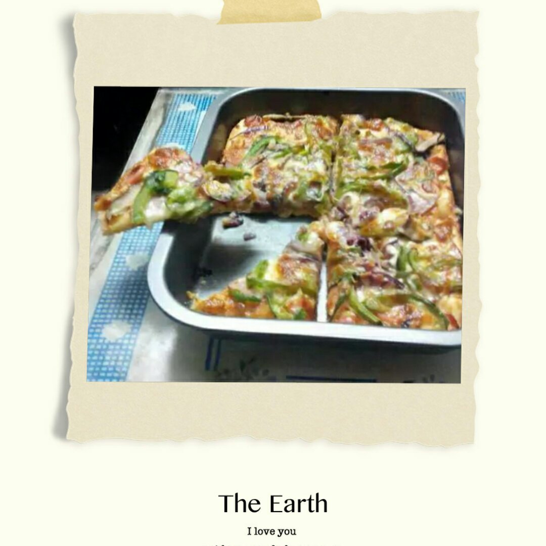 8寸纯手工什锦披萨