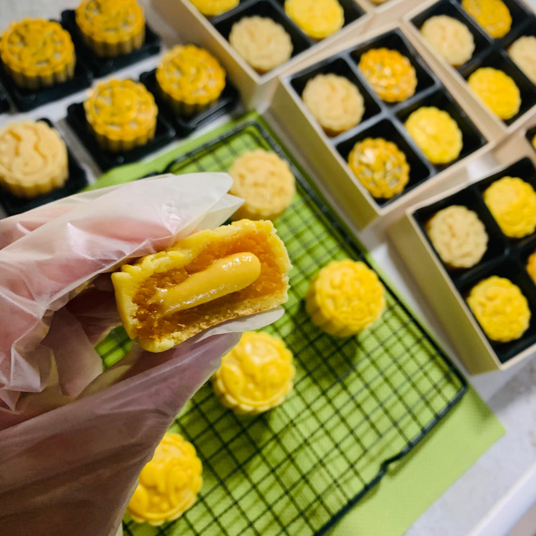 《Tinrry+》奶黄流心月饼（不用转化糖浆）