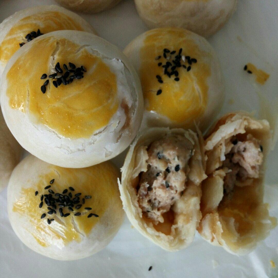 泳式鲜肉榨菜月饼
