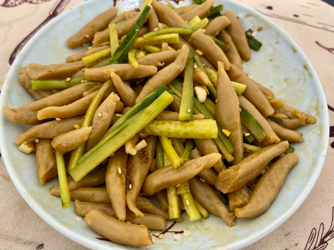 凉拌莜面鱼鱼