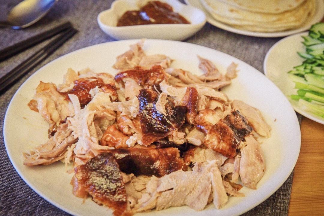 烤箱烤鸭